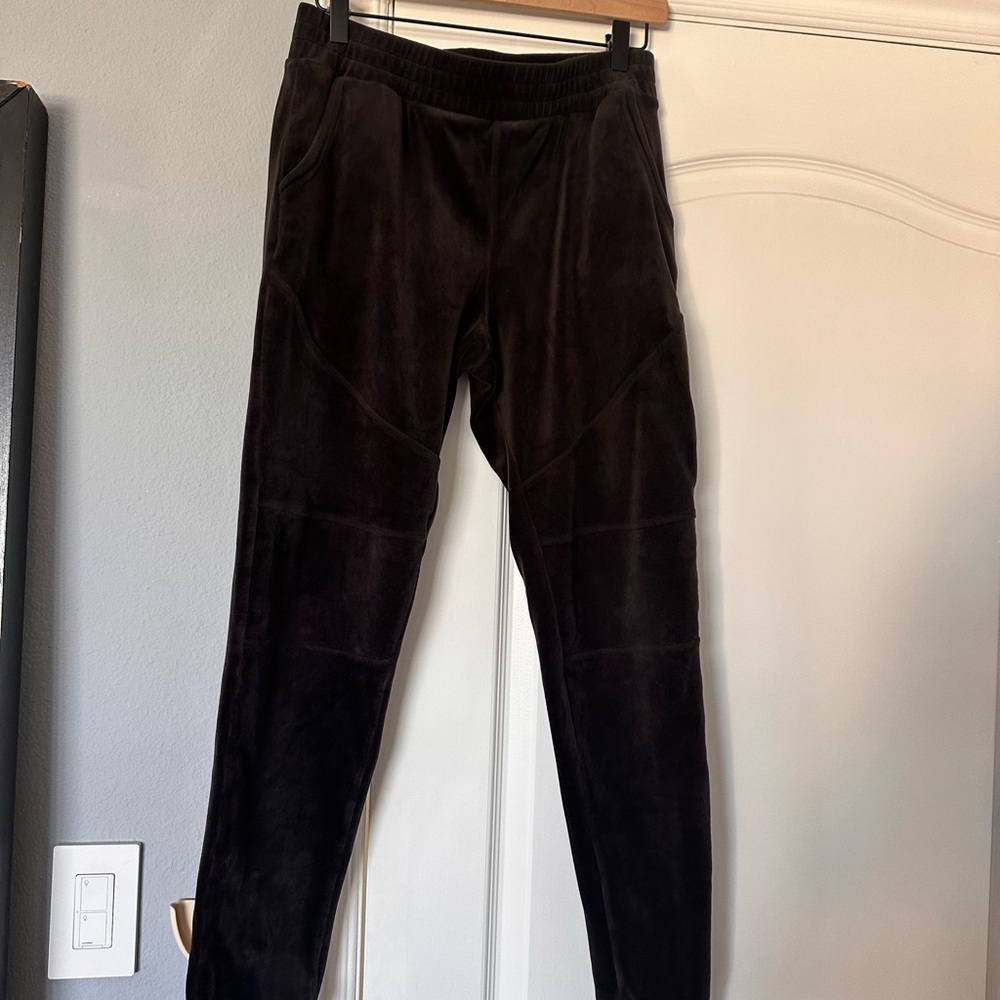 Joes jean soft velour pants. Luxurious brown.